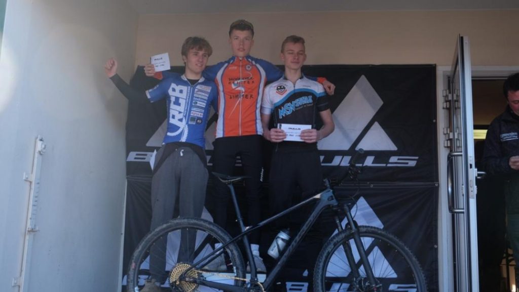 Jakob in Adenau auf dem Podium